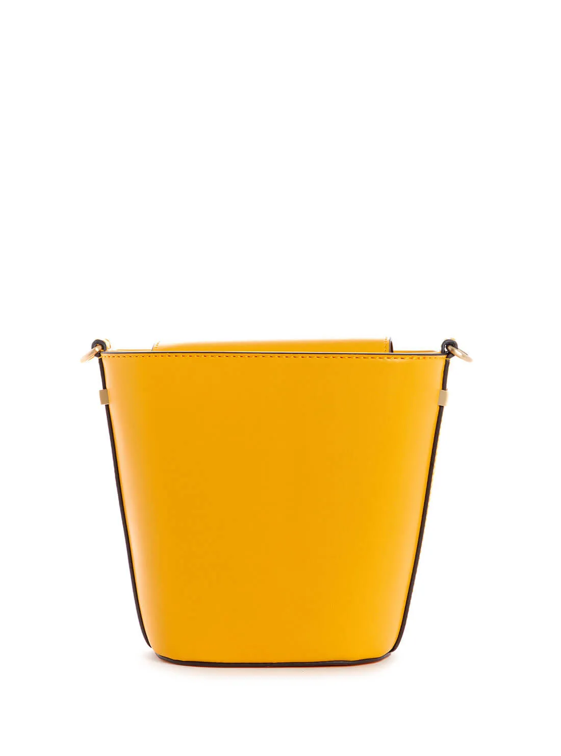 Yellow Hensely Crossbody Bucket Bag